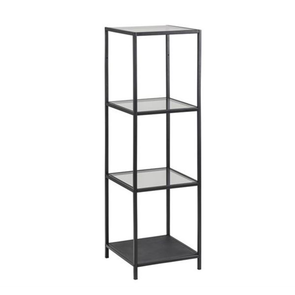 Shelf SEAFORD 35x37xH119,5cm, glass