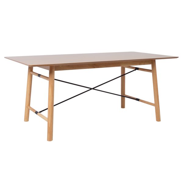 Söögilaud EMERALD 180x90xH75cm, hele tamm