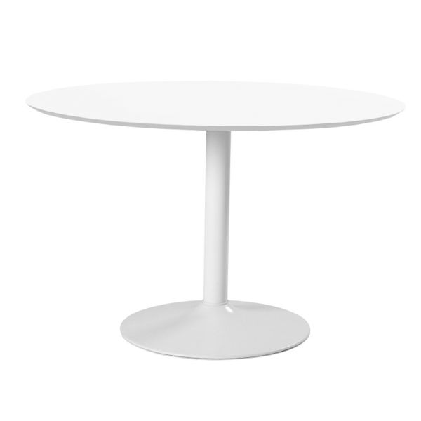 Söögilaud IBIZA D110xH74cm, valge
