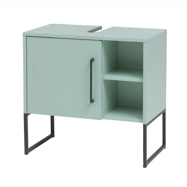 Washbasin cabinet LIMONE 60x33xH60cm, mint green