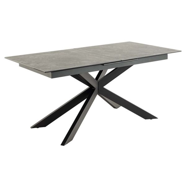 Söögilaud IRWINE 168/210x90xH76cm, must