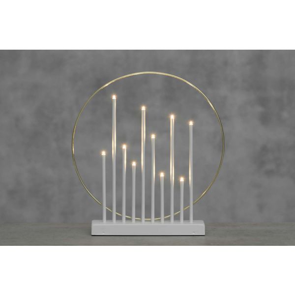 Dekoratiivvalgusti BRIDGELIGHT H38cm, valge