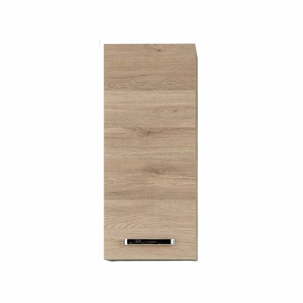 Upper bathroom cabinet 313, 30x20xH70cm, oak
