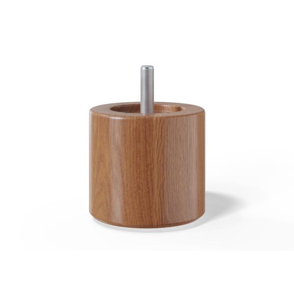 Jalg silinderjas H5cm, 4tk, kirss