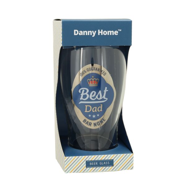 Пивной бокал FLOW "Best Dad" H15.9см