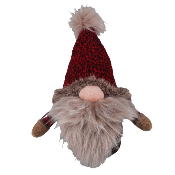 Dekoratsioon FAB SANTA H45cm, päkapikk, habemega