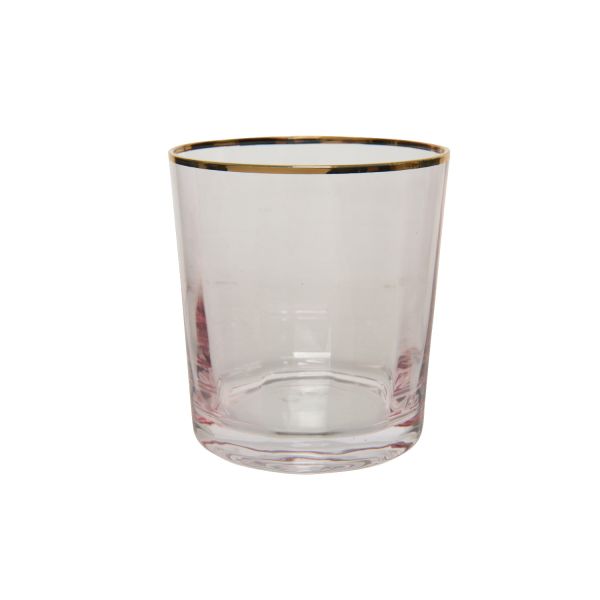 Стакан STELLA H9,6см, розовый