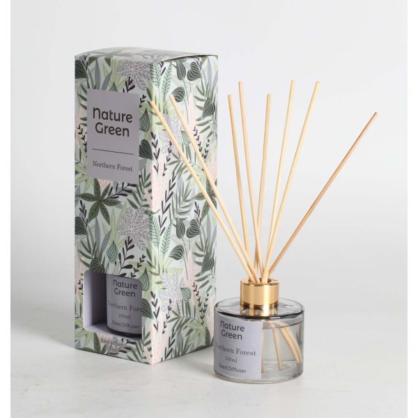 Kodulõhnastaja NATURE GREEN 100ml, Northern Forest