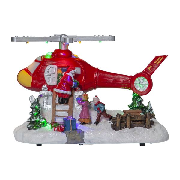 Jõuludekoratsioon MERRYVILLE, helikopter
