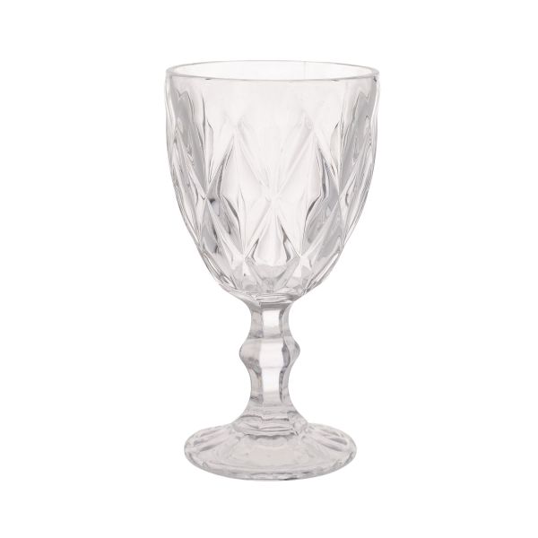 Бокал для вина CORAL 300мл, D9xH17см, прозрачный