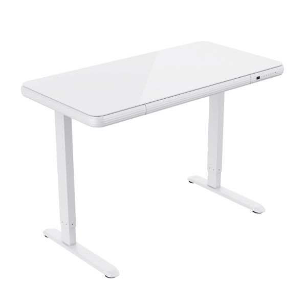 Töölaud ERGO FIT 1-mootoriga 122x62xH73,5-118cm, valge