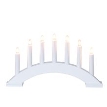 Электрический подсвечник BEA 7, 39xH22см, белый