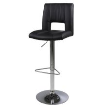 Bar stool SYLVIA black/chrome