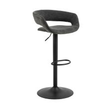 Bar stool GRACE grey