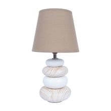 Table lamp STONE H31cm, beige