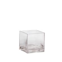 Vase IN HOME 10x10xH10cm, clear glass