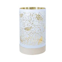 LED-light WINGS BIRDIE H15cm white, with taimer