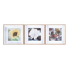 Wall art PICTURE LAND framed 25x25cm, mix