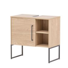 Шкаф под раковину LIMONE 60x33xH60см, светлый дуб