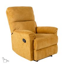 Tugitool GUSTAV manuaalne recliner, kollane