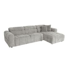 Corner sofa BELISMA RC, grey