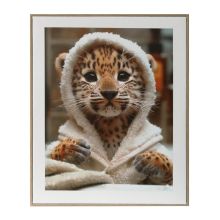 Wall art WALLY 40x50cm, baby cheetah