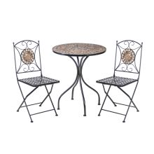 Balcony set MOSAIC table and 2 chairs