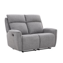 Diivan MAREN 2-kohaline manuaalne recliner, hall