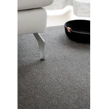 Carpet EDEN 160x240cm, grey, velour pile