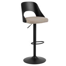 Bar stool LUCY brown