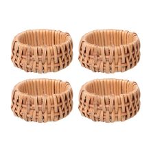 Napkin ring FanniK HOME STORIES 4tk rattan