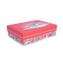 Box NOEL 22x16cm, with a lid, mix