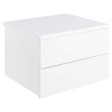 Bedside table AVIGNON 37x32xH24,6cm, white