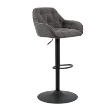 Bar stool BROOKE grey