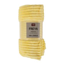 Pleed FREYA 150x200cm, kollane