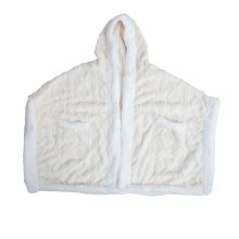 Pleed kapuutsiga MONNA_valge