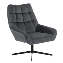 Resting chair PARIS dark grey