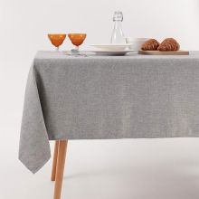 Tablecloth EASY CARE 132x178cm grey, 250g/m2