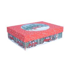 Box NOEL 27,5x19,5cm, with a lid, mix