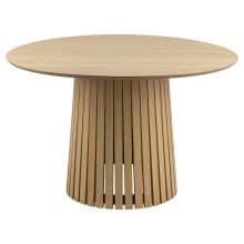 Dining table CHRISTO D120xH75cm, natural
