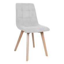 Chair MAKIA greyish white