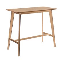 Bar table ROXBY 120x60xH105cm, natural