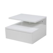 Öökapp ASHLAN 35x32xH22,5cm, valge