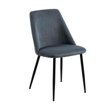 Dining chair INES grey/black