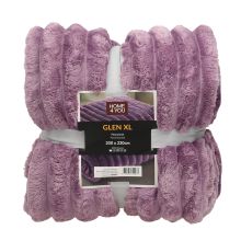 Pleed GLEN XL 200x230cm, lilla