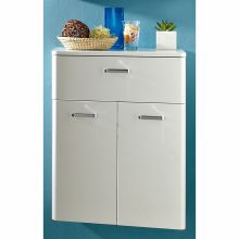 Нижний шкаф в ванную 359, 53x33xH72см, белый