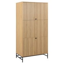 Wardrobe ALBANY 99x60xH200cm, natural