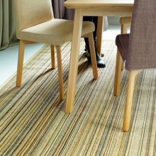Carpet LIVOS D160cm, multi, sisal rug