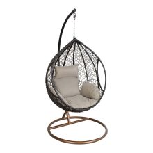 Hanging chair DROPLET black