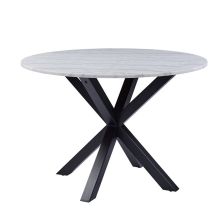 Söögilaud HEAVEN D110xH76cm, valge marmor